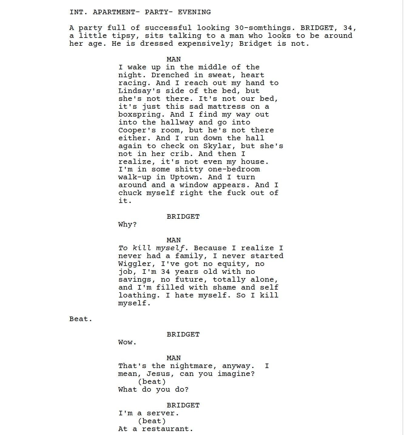 Page One: “Saint Frances” (2019)