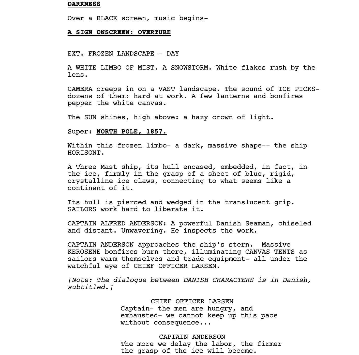 Page One: “Frankenstein” (2025)