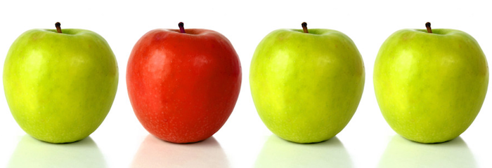 “Similar but different”