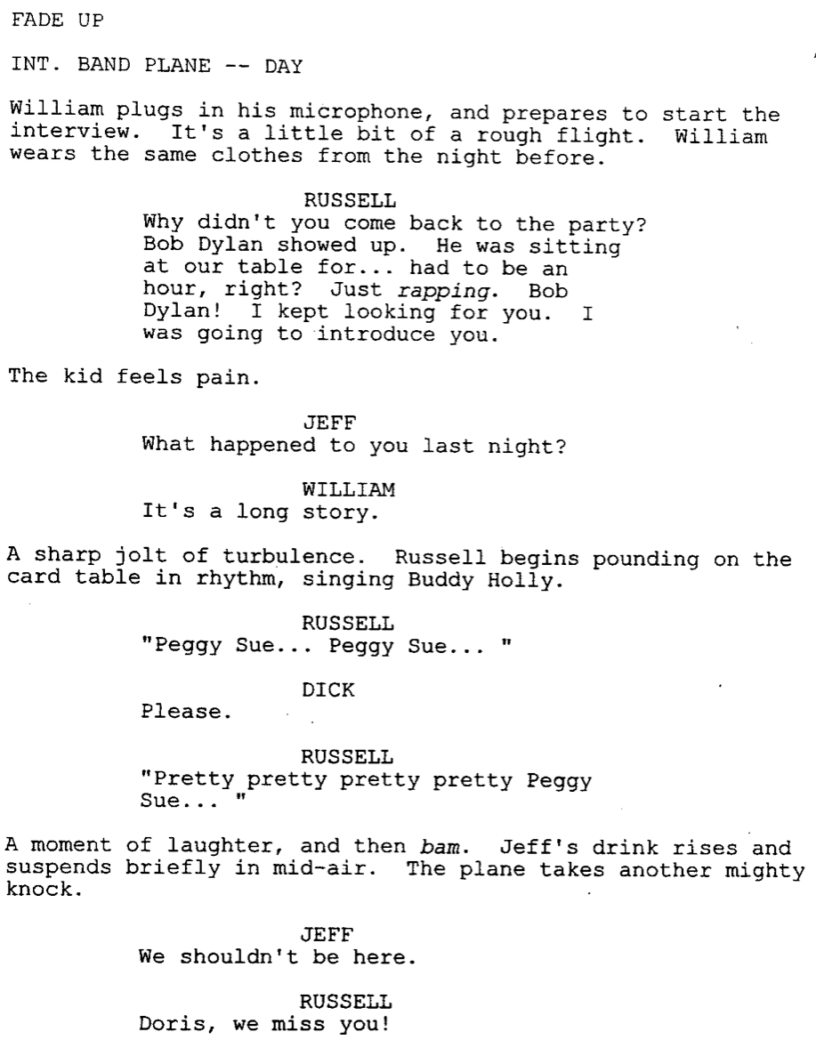 Great Scene: “Almost Famous”