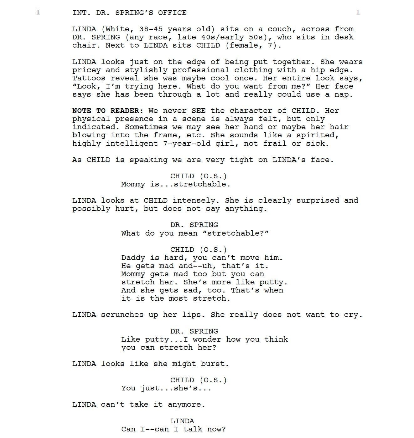 Page One: “If I Had Legs I’d Kick You” (2025)