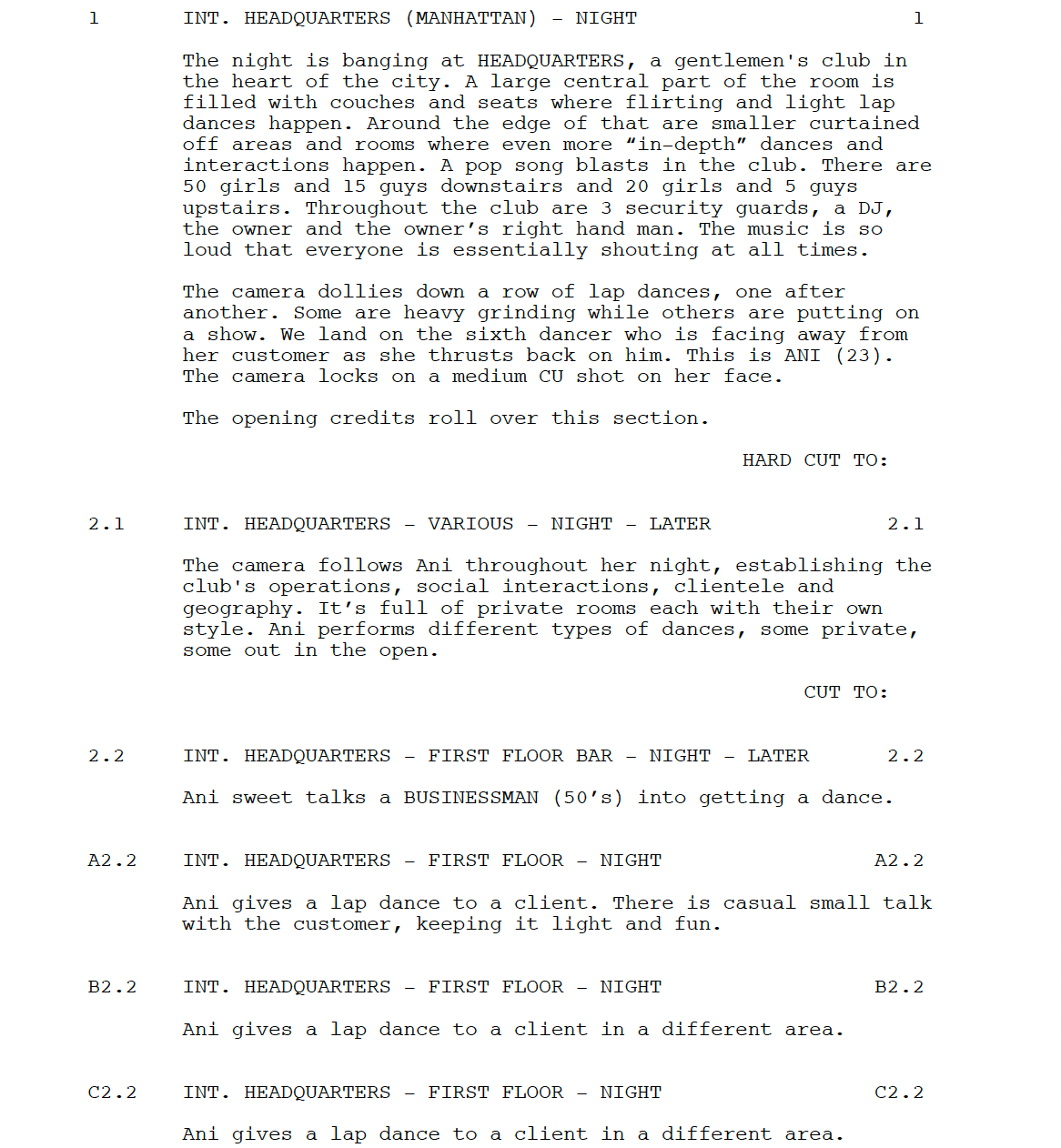 Page One: “Anora” (2024)