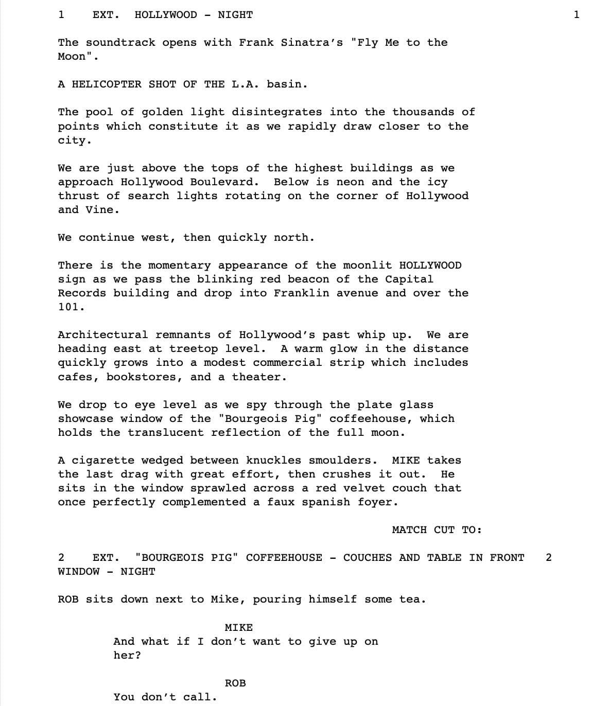 Page One: “Swingers” (1996)