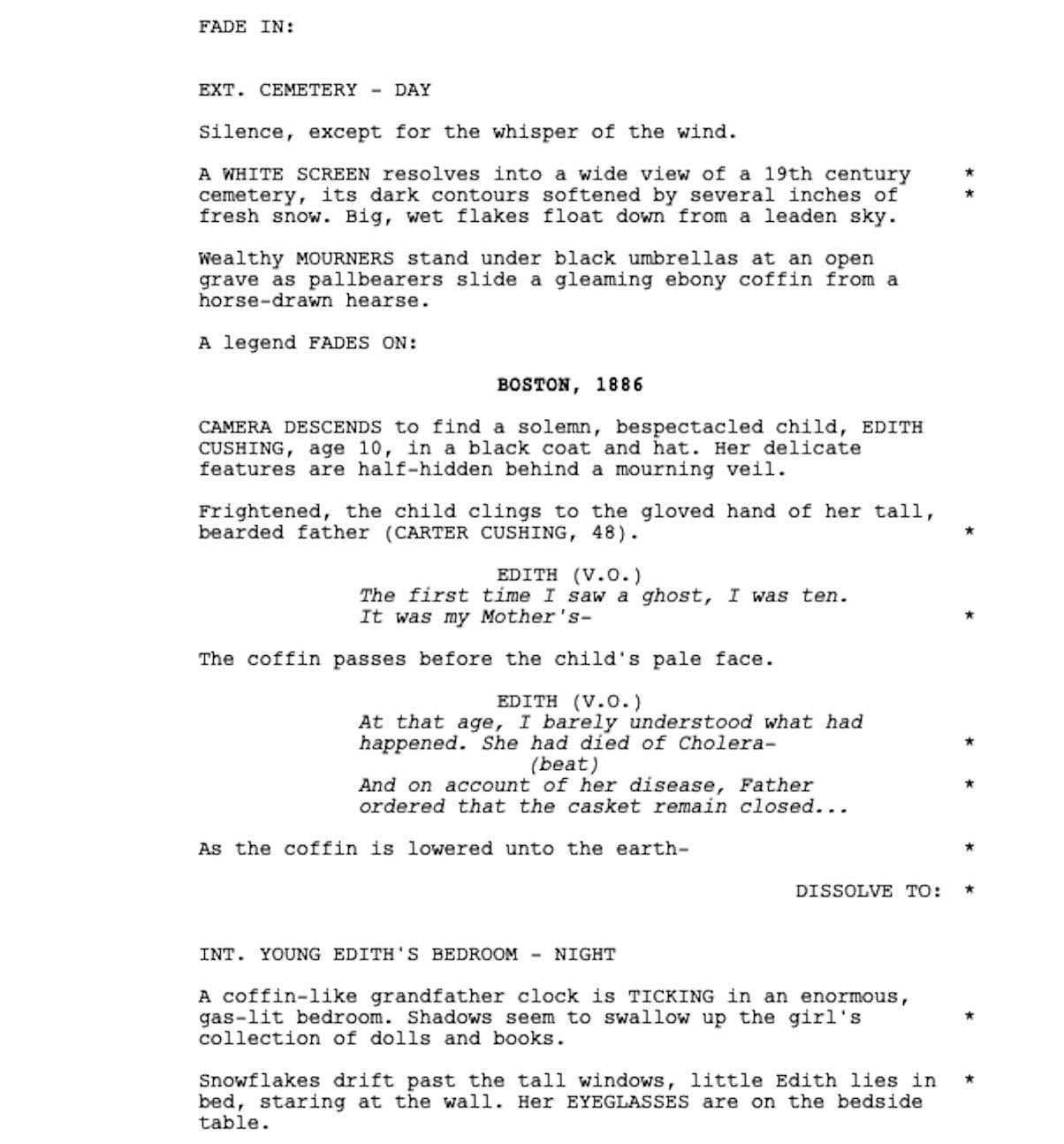 Page One: “Crimson Peak” (2015)