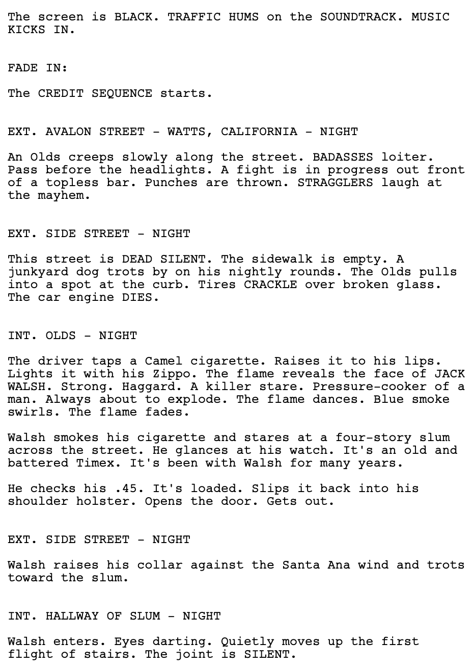 Page One: “Midnight Run” (1988)
