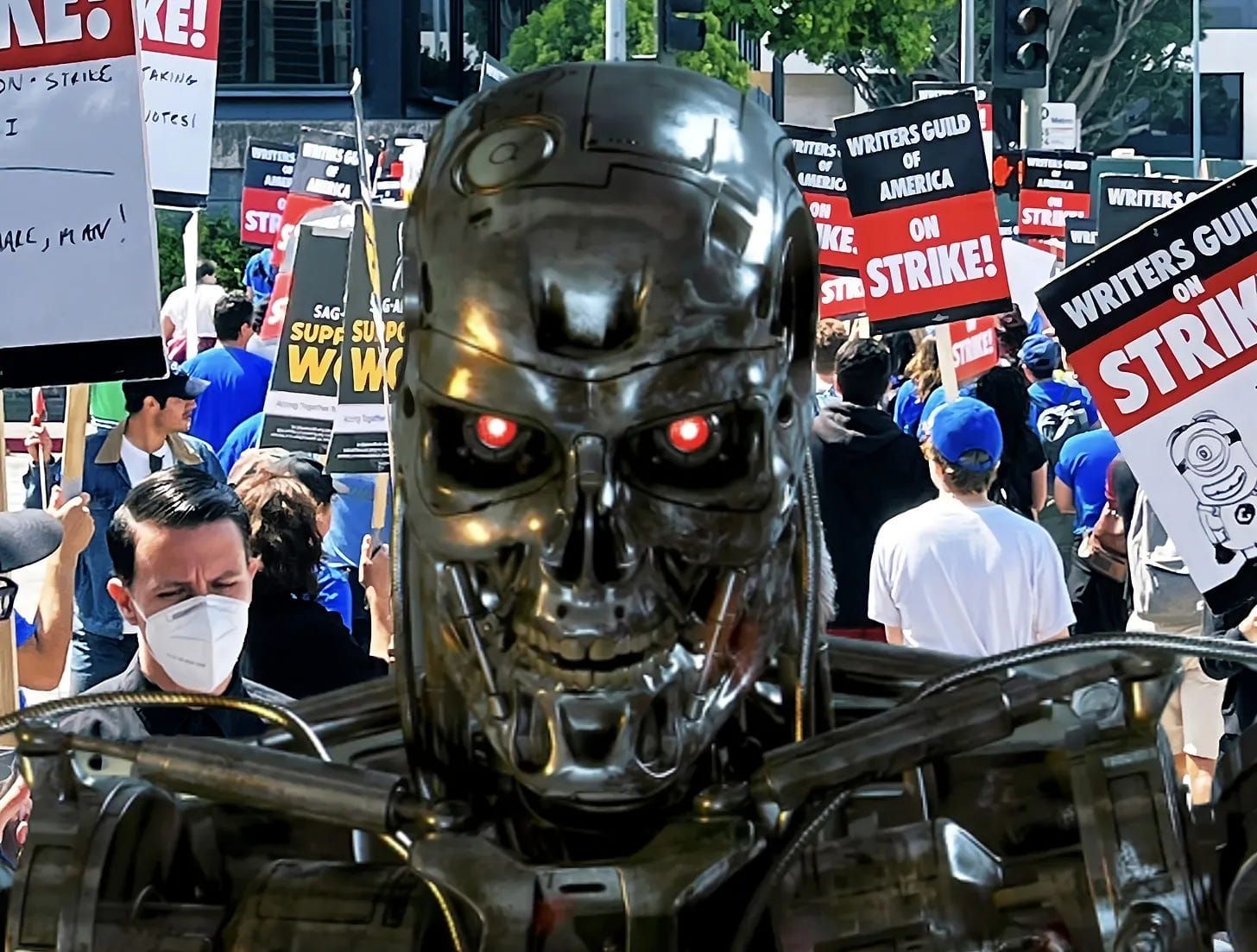 Why AI Is the Most Important Issue in the Writers’ Strike