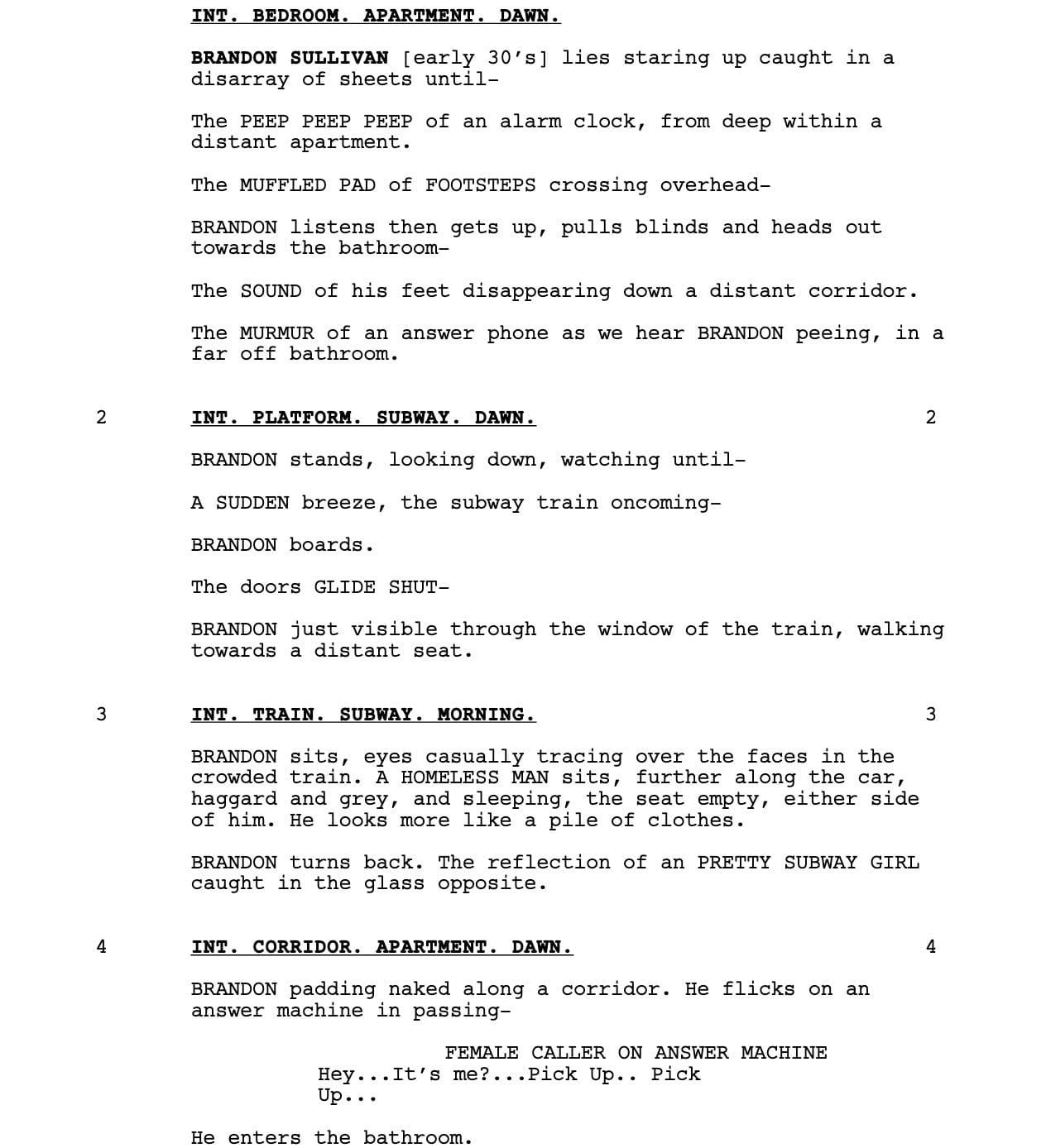 Page One: “Shame” (2011)