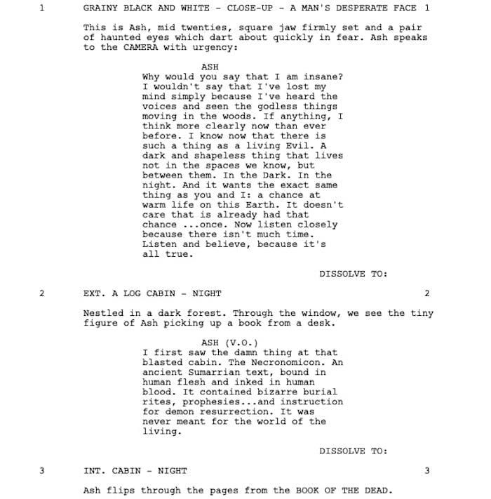 Page One: “Army of Darkness” (1992)