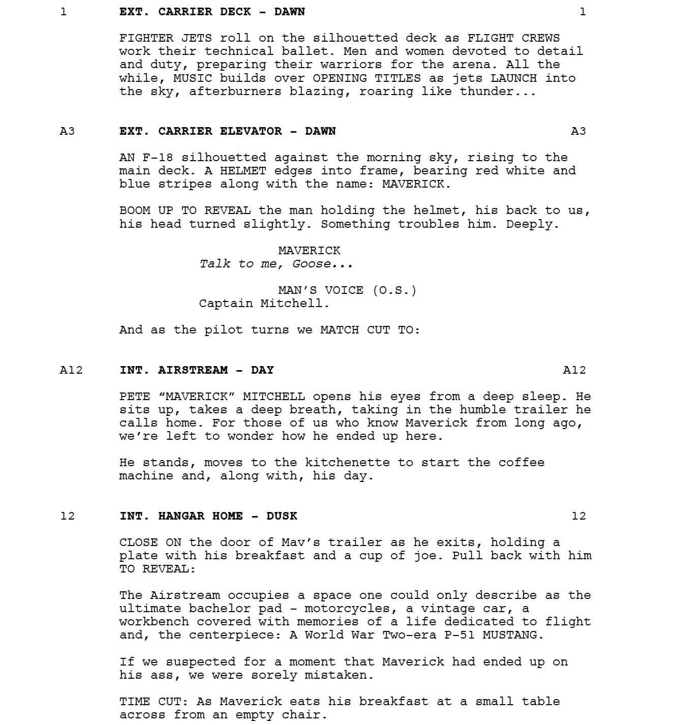Page One: “Top Gun: Maverick” (2022)