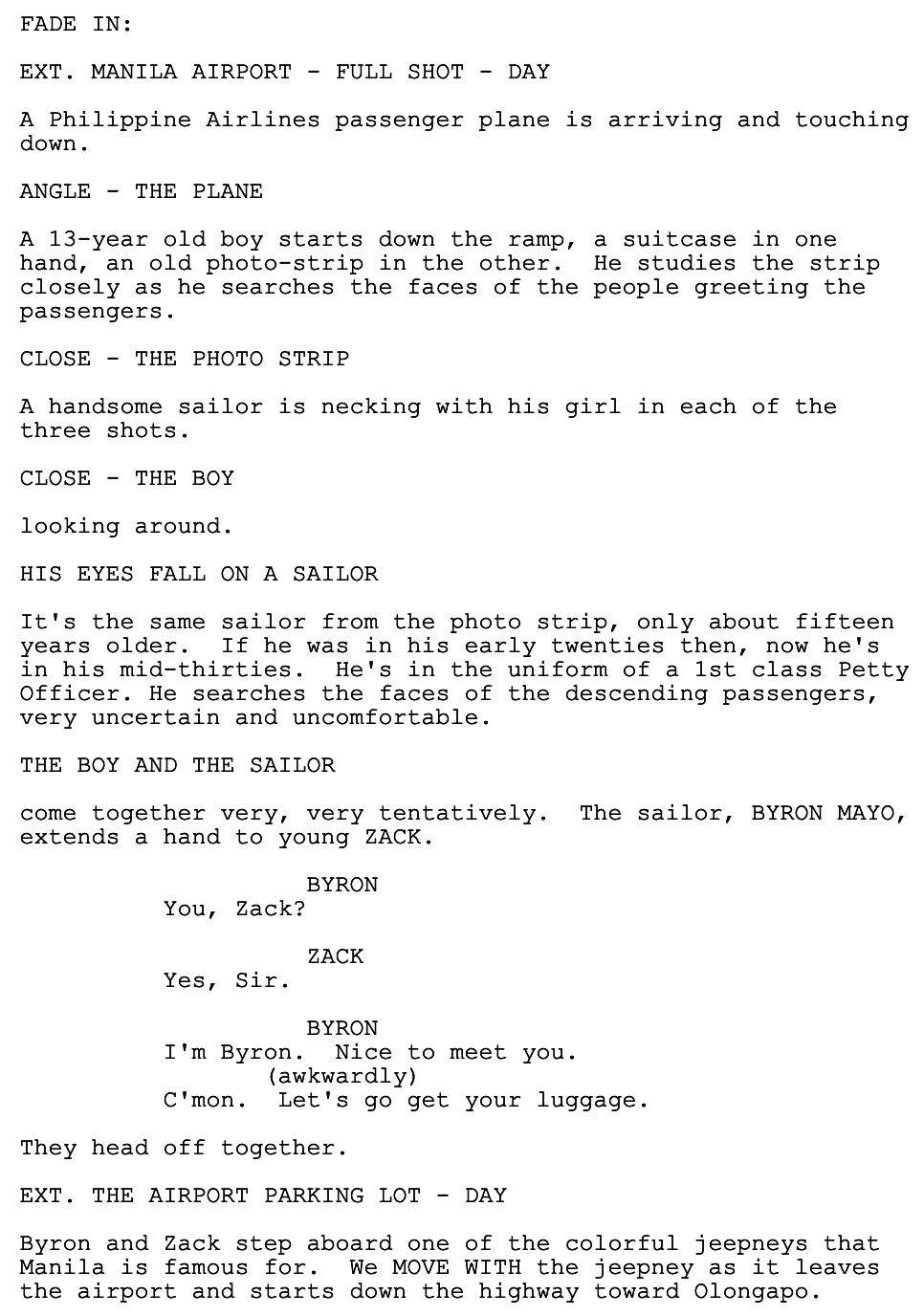 Page One: “An Officer and a Gentleman” (1982)