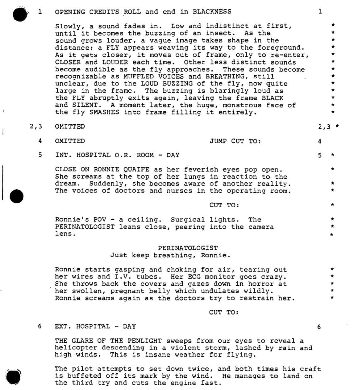 Page One: “The Fly II” (1989)