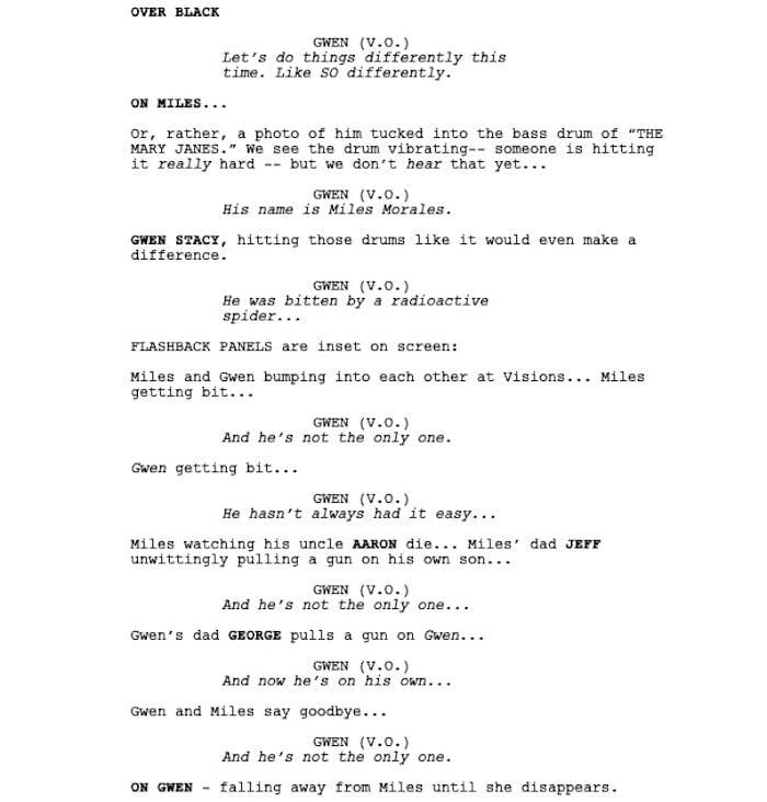 Page One: “Spider-Man: Across the Spider-Verse” (2023)