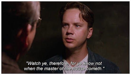 What is the point of the scene?