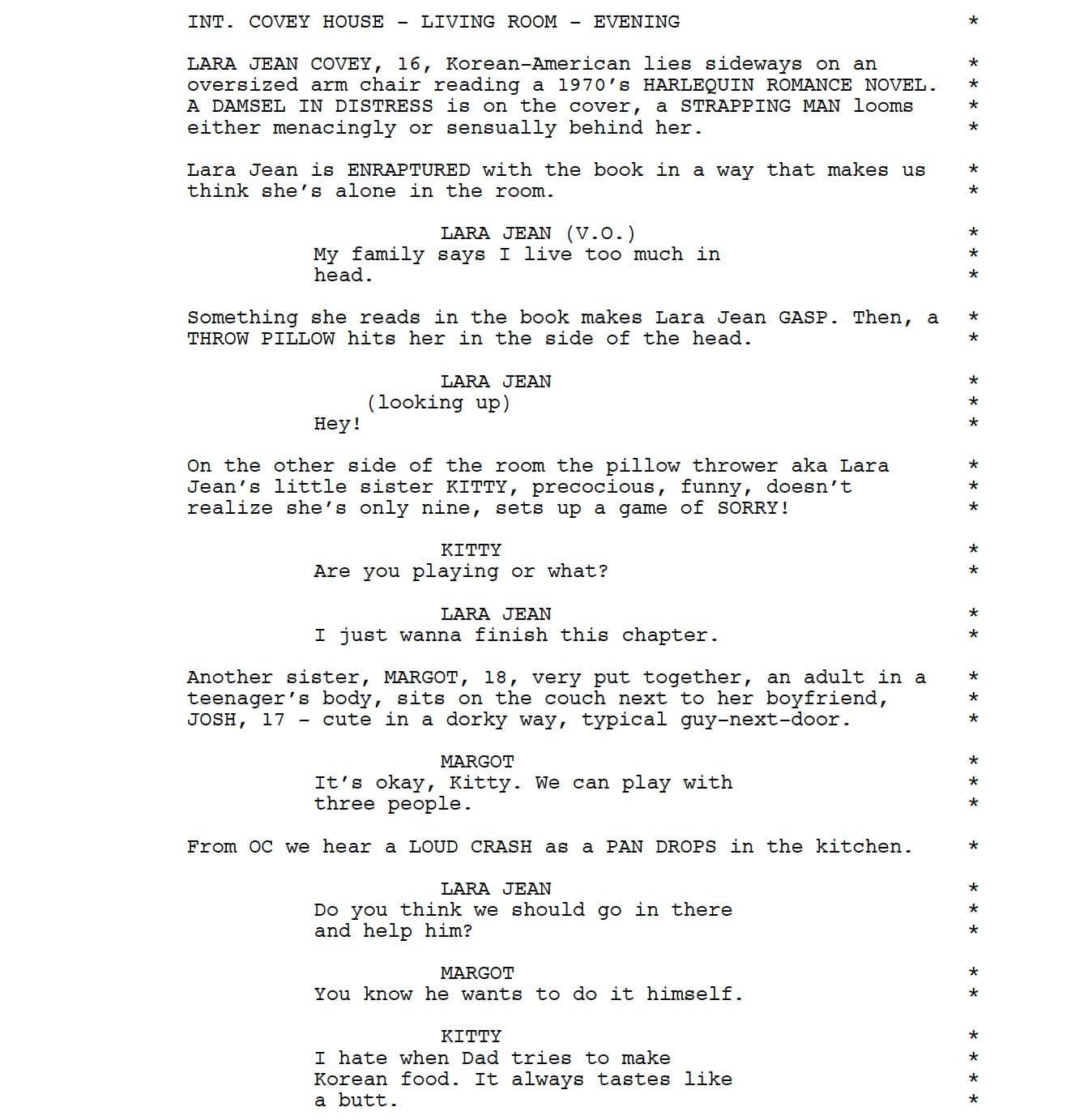 Page One: “To All the Boys I’ve Loved Before” (2018)