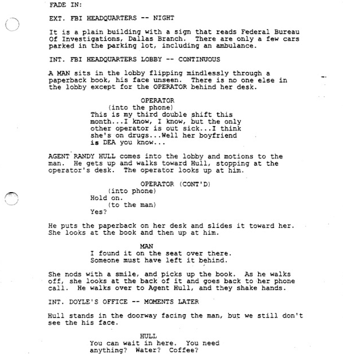 Page One: “Frailty” (2001)