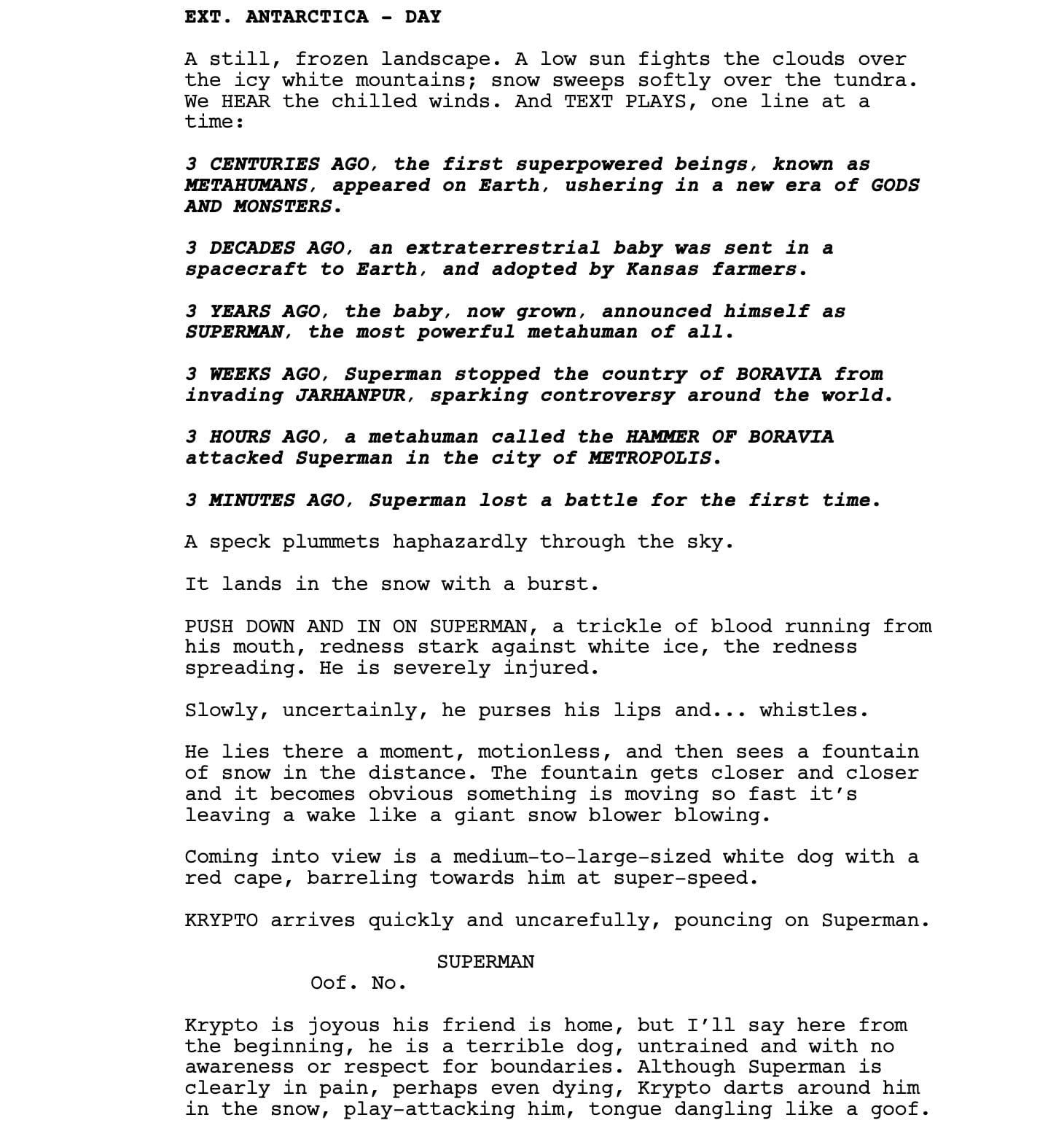 Page One: “Superman” (2025)