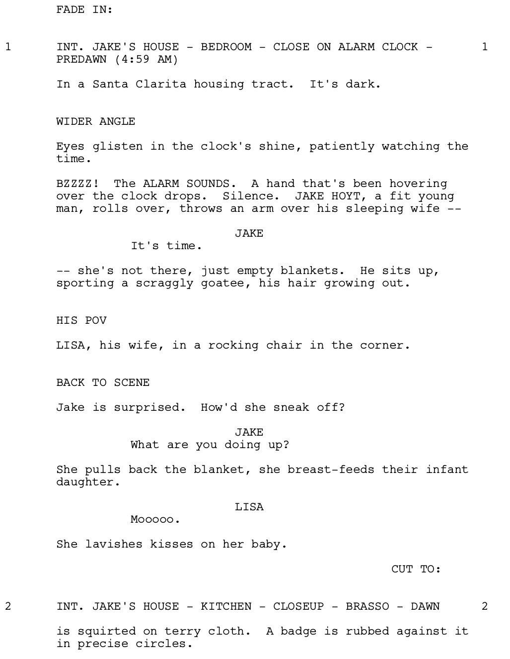 Page One: ‘Training Day’ (2001)