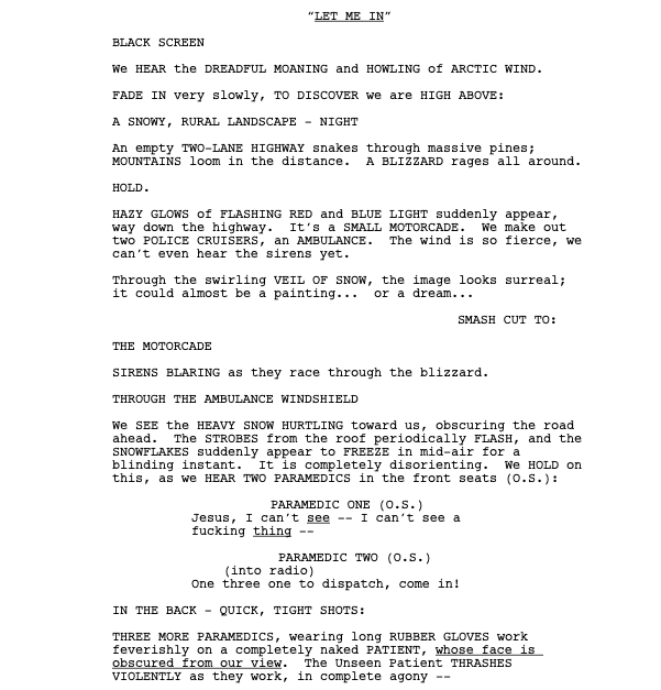 Page One: “Let Me In” (2010)
