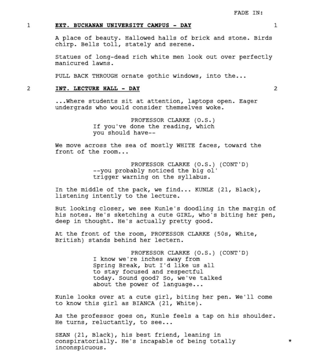 Page One: “Emergency” (2022)