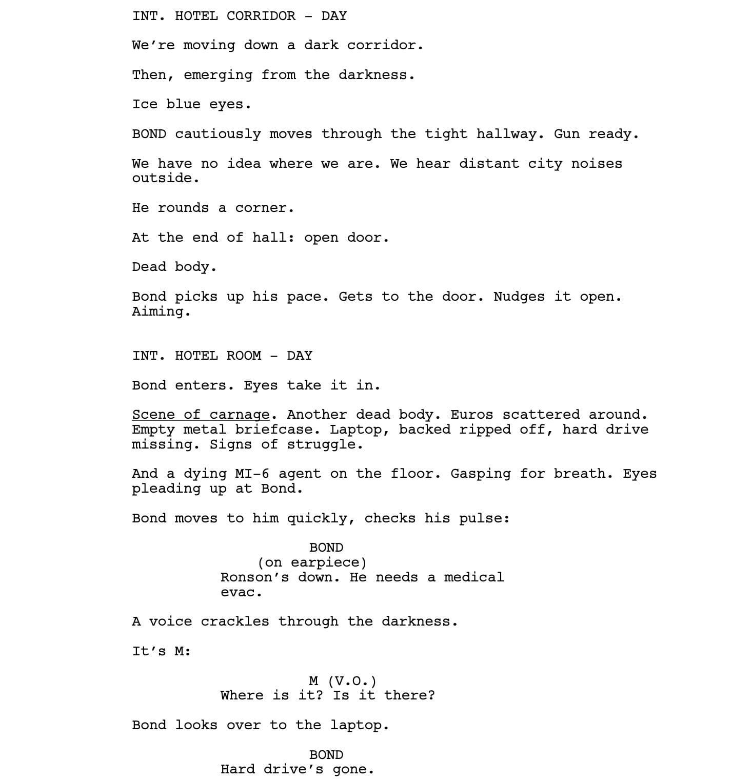 Page One: “Skyfall” (2012)