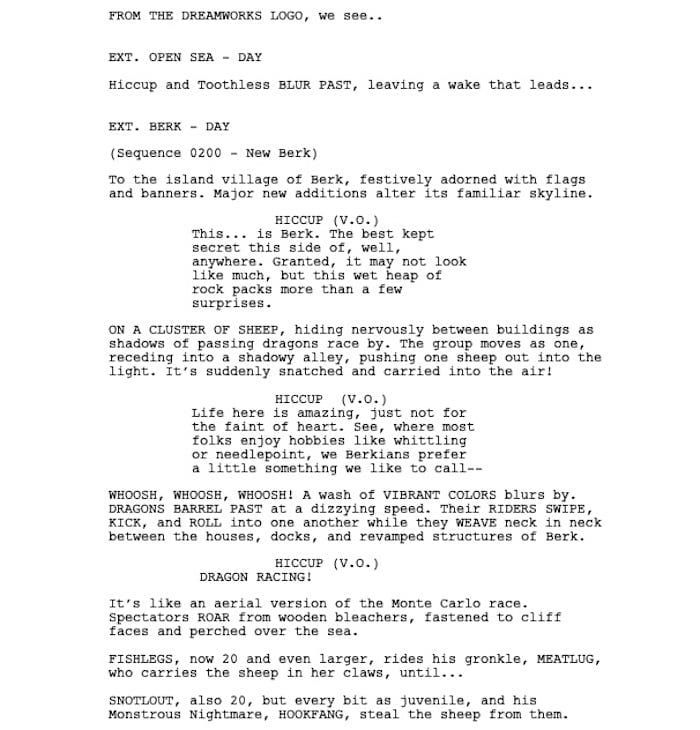Page One: “How to Train Your Dragon 2” (2014)