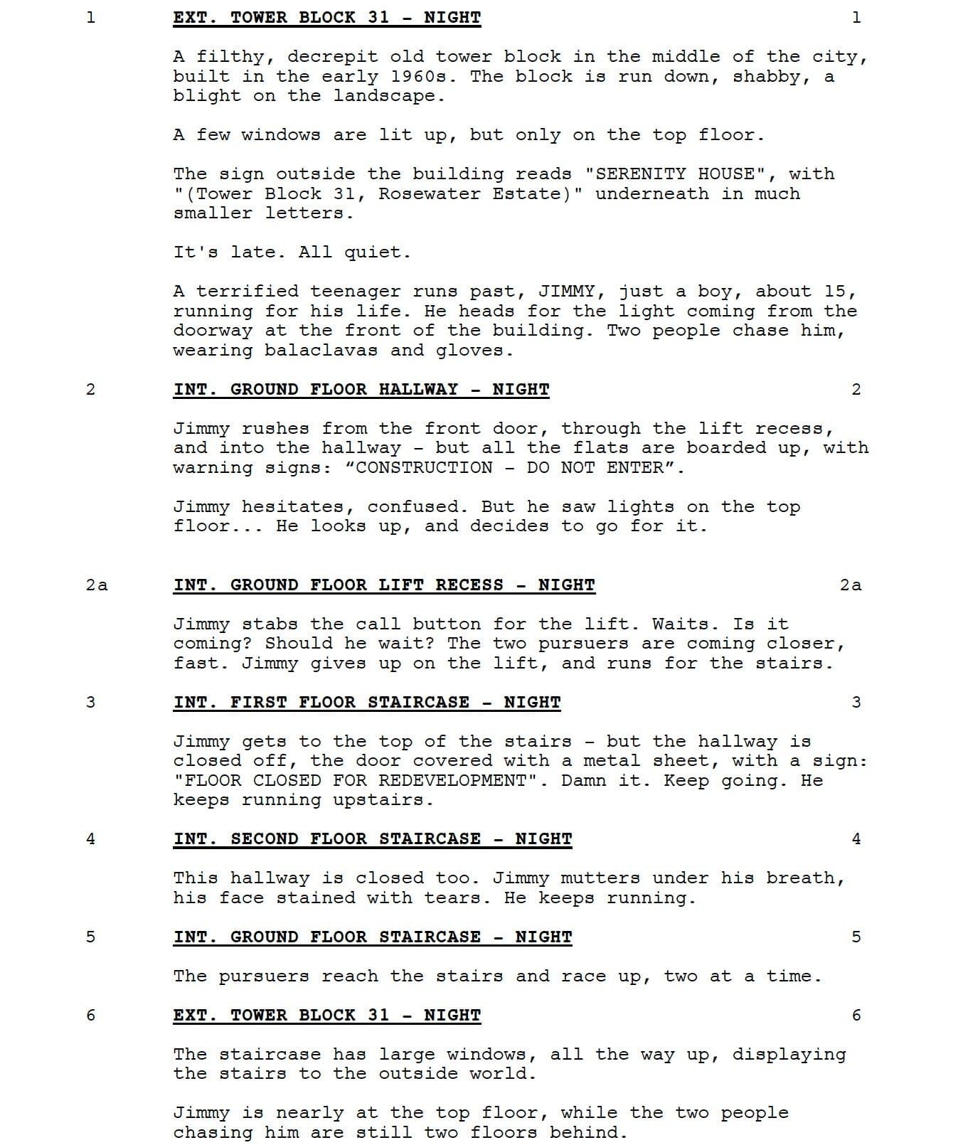 Page One: “Tower Block” (2012)
