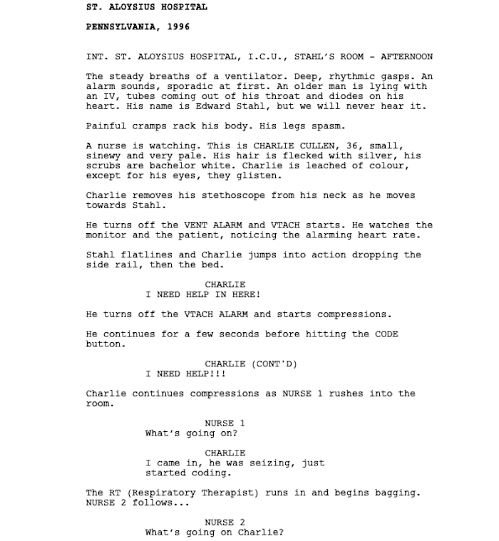 Page One: “The Good Nurse” (2022)