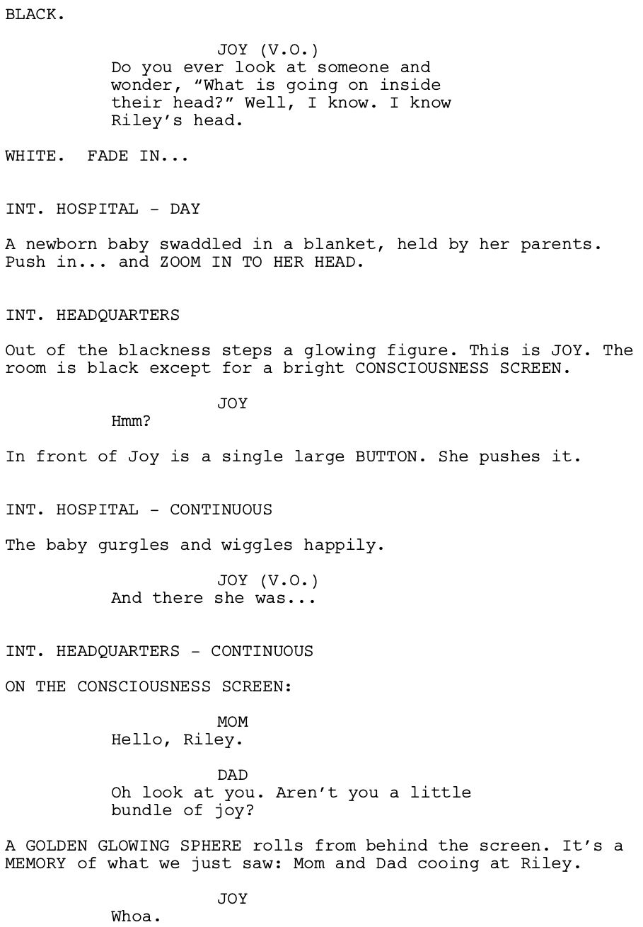 Page One: ‘Inside Out’ (2015)