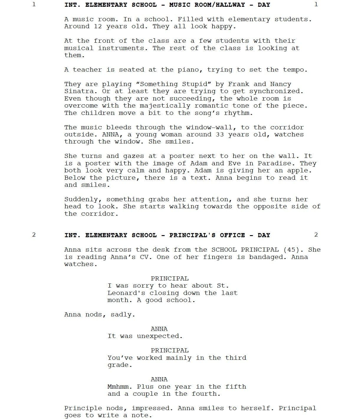 Page One: “Fingernails” (2023)