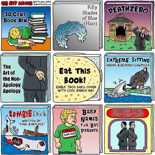 “30 Cent Book Bin” [Comic]