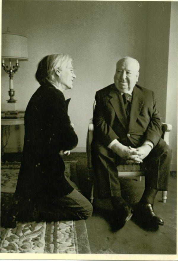 Andy Warhol interviews Alfred Hitchcock