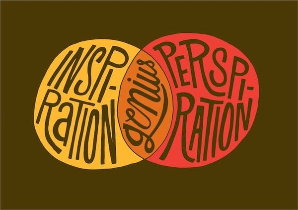 Perspiration and Inspiration