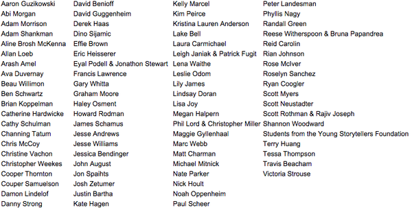 The 2015 Black List arrives tomorrow!