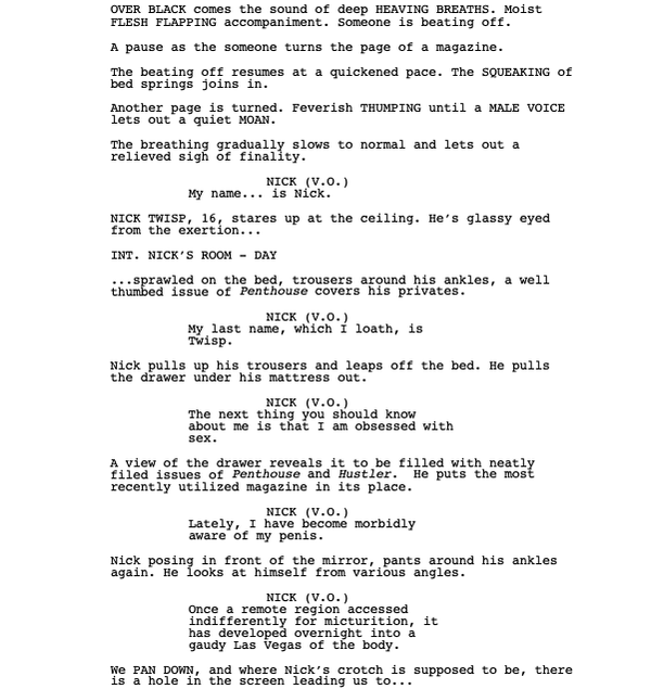 Page One: “Youth in Revolt” (2009)