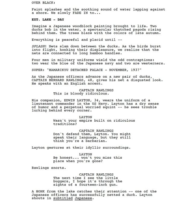 Page One: “Midway” (2019)