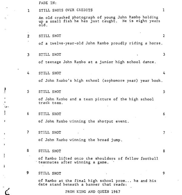 Page One: “First Blood” (1982)