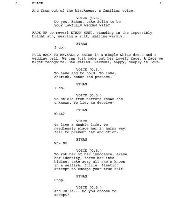 Page One: “Mission: Impossible — Fallout” (2018)