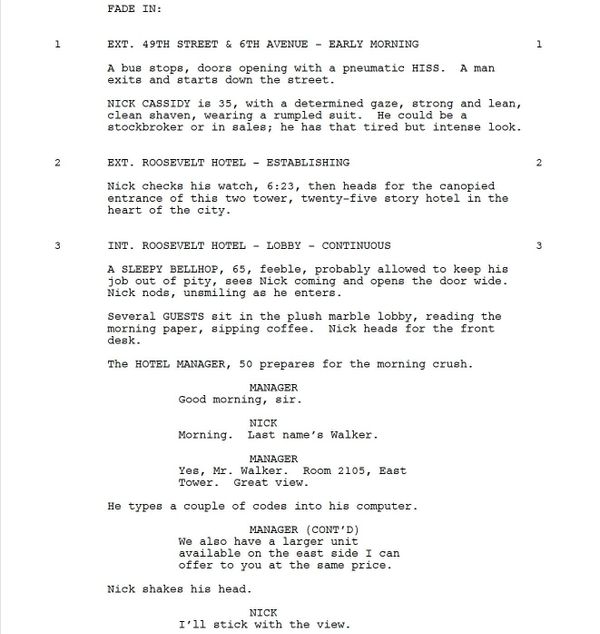 Page One: “Man on a Ledge” (2012)