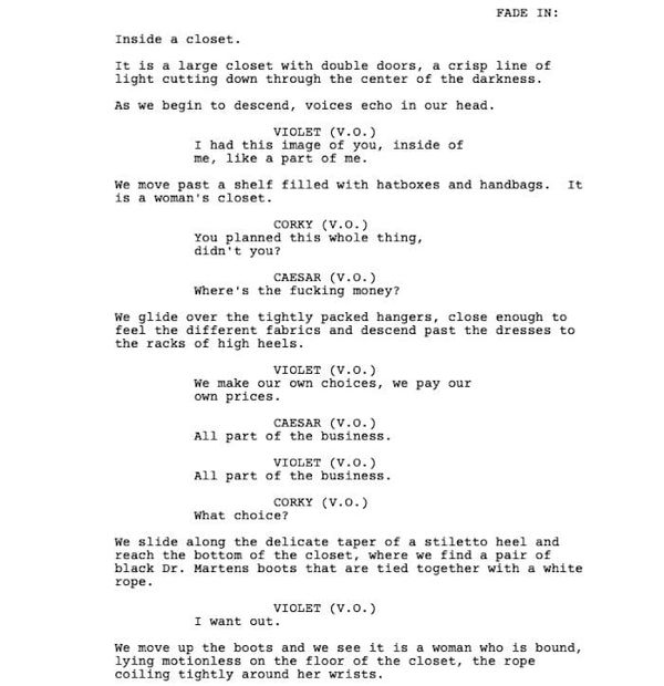 Page One: “Bound” (1996)