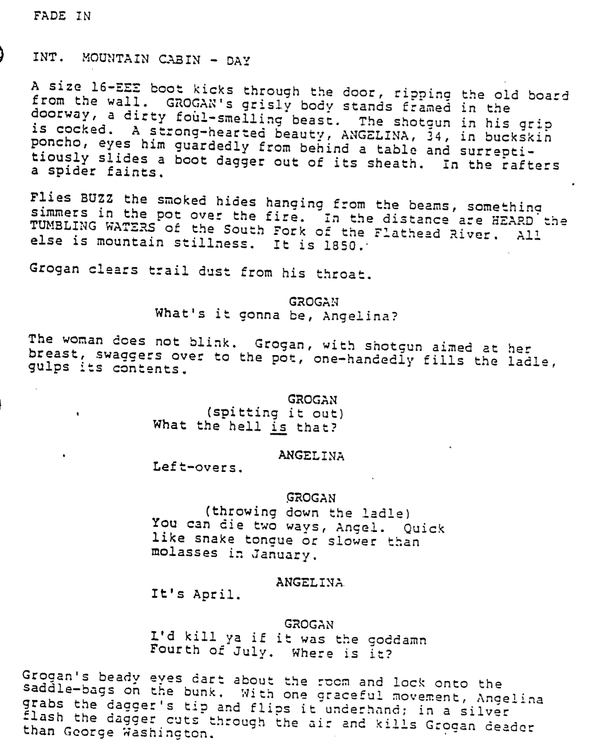 Page One: ‘Romancing the Stone’ (1984)