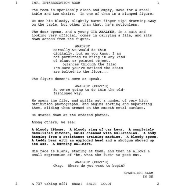 Page One: “American Ultra” (2015)