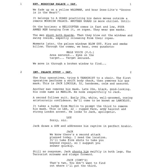 Page One: “Kingsman: The Secret Service” (2014)