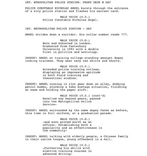 Page One: “Hot Fuzz” (2007)