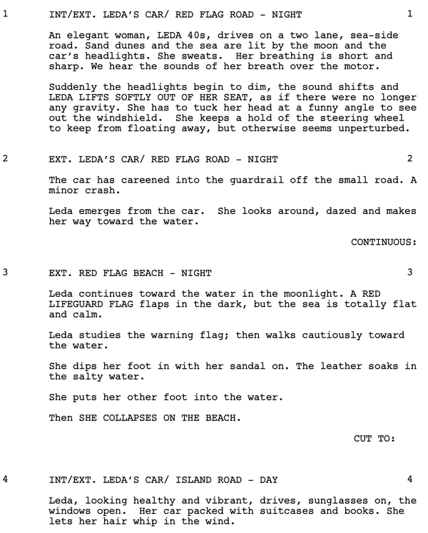 Page One: “The Lost Daughter” (2021)