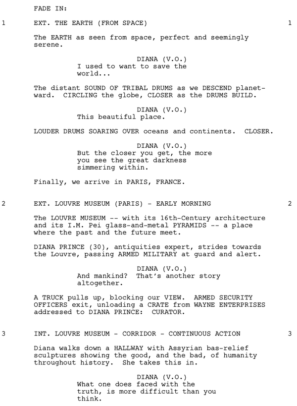 Page One: ‘Wonder Woman’ (2017)