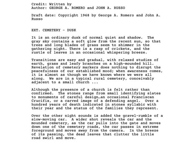 Page One: “Night of the Living Dead” (1968)