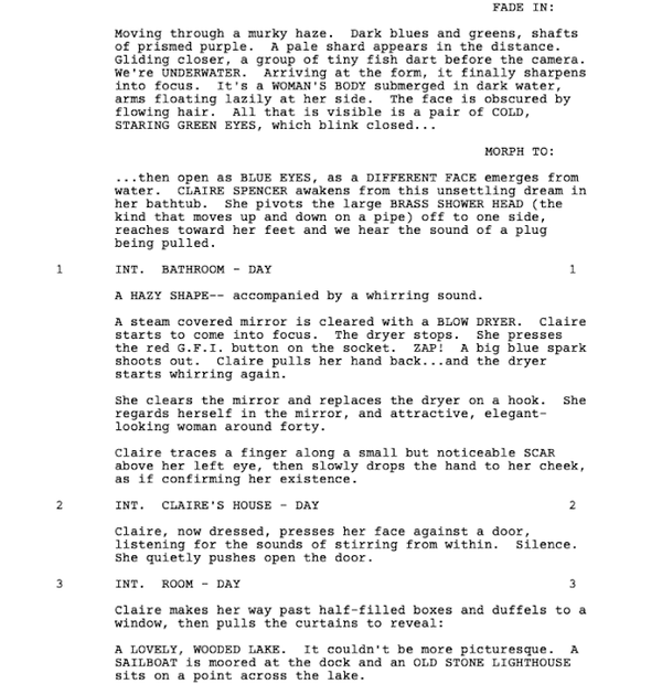 Page One: “What Lies Beneath” (2000)