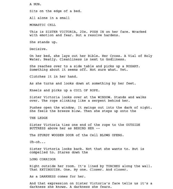 Page One: “The Nun” (2018)