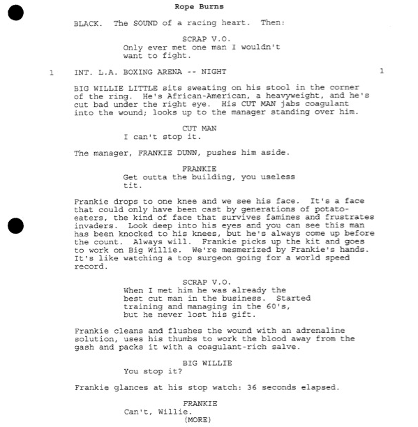 Page One: “Million Dollar Baby” (2004)