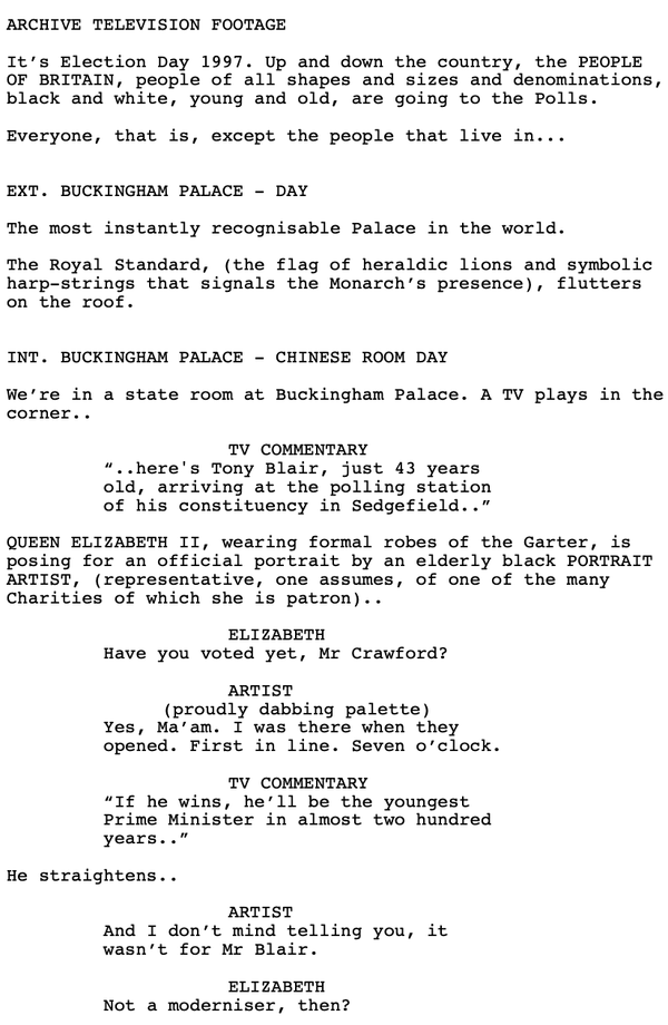 Page One: “The Queen” (2006)